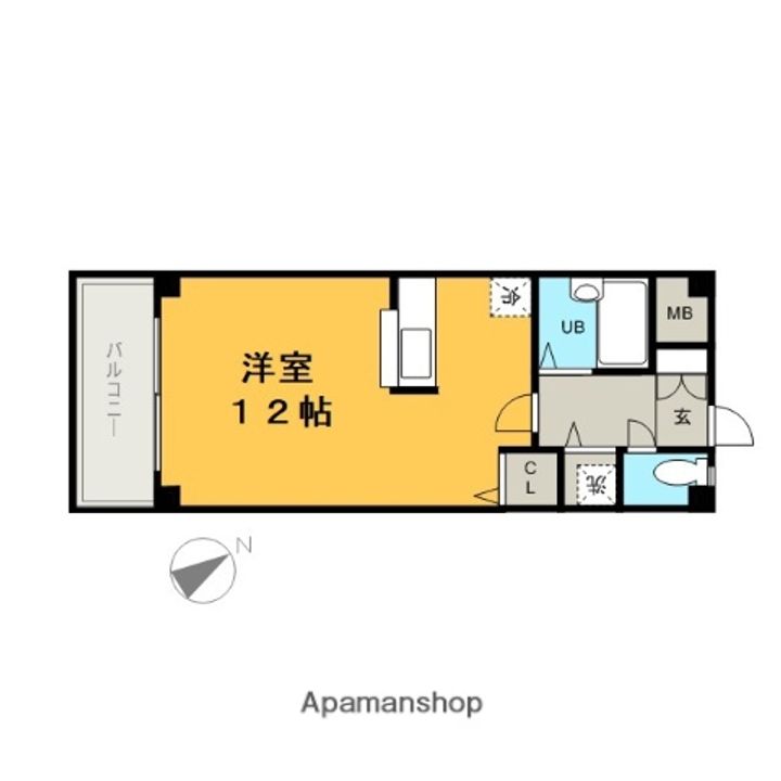 アザレアハイツ江崎の間取り