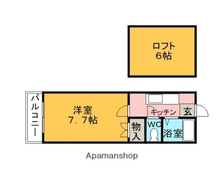 メゾンエリーナの間取り