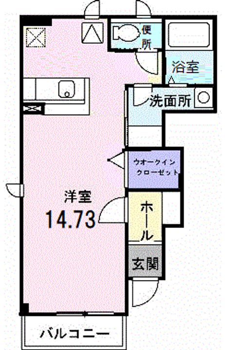 プロスパー六番館の間取り