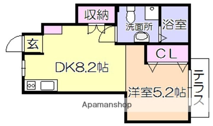 DAITO STYLE TINAの間取り