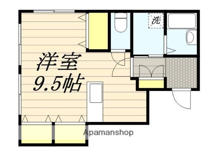 メゾン岩橋303の間取り