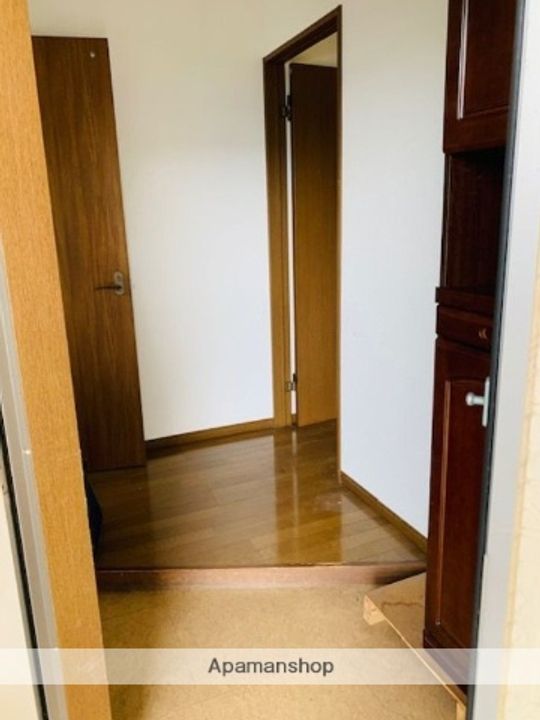 ミズマハイツの玄関