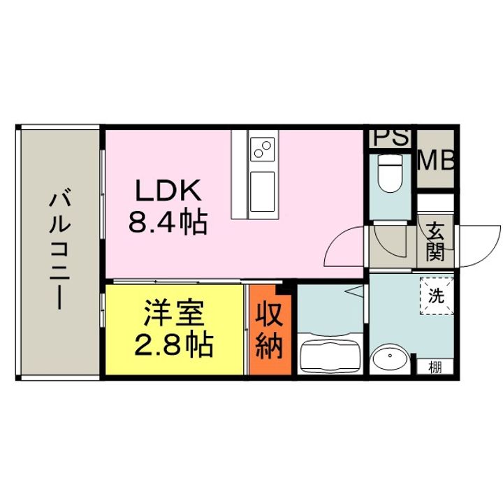 RESIDENCE花畑の間取り