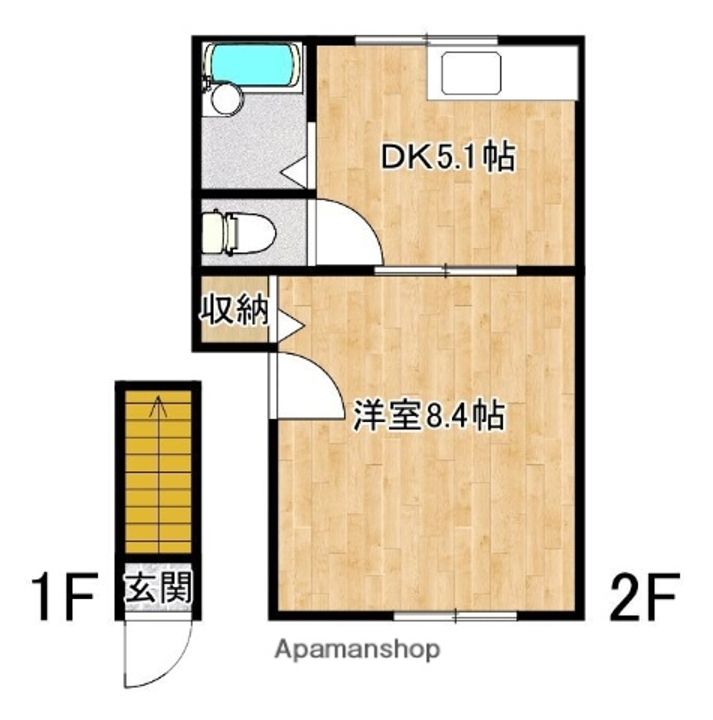 ゴールド鷹の間取り
