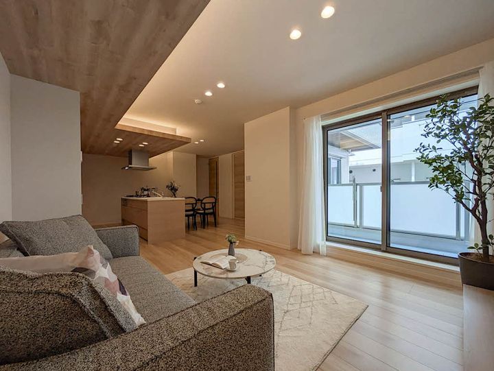 福岡県福岡市南区大楠2丁目の賃貸マンションの居間