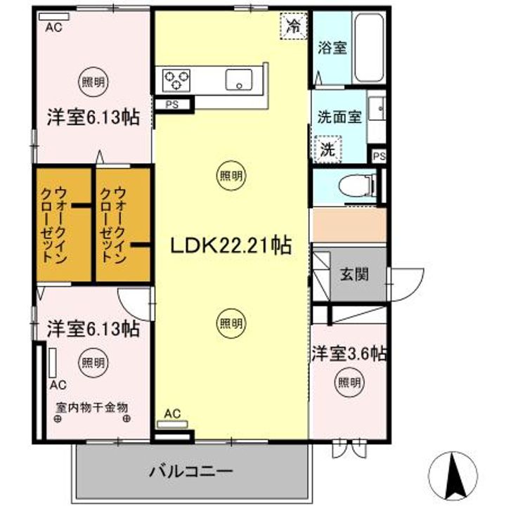 DーROOM NEXT 諏訪野の間取り