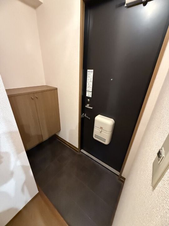 コーポ・アゼリアの玄関