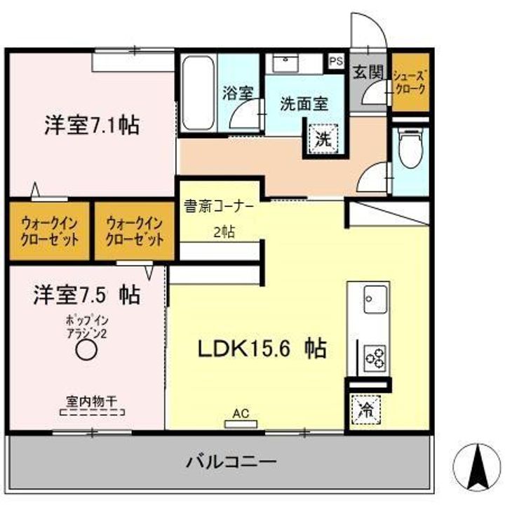 コーディアル303の間取り