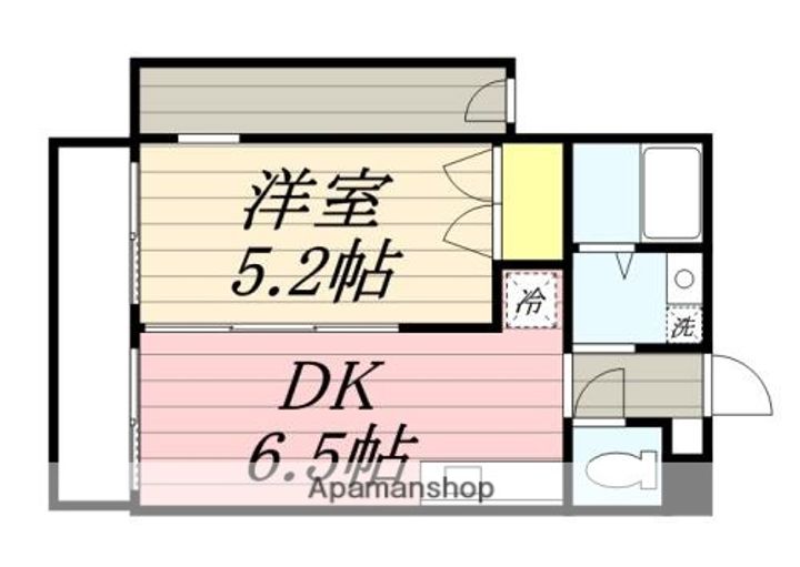 コーポ廣重の間取り