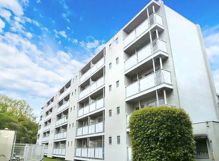 ビレッジハウス結城1号棟の外観
