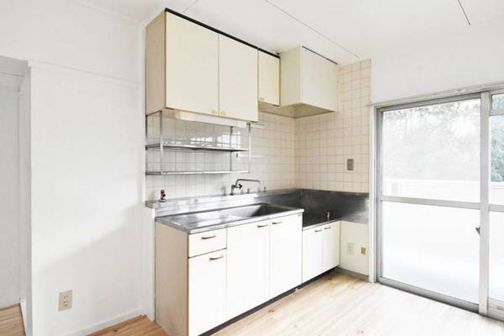 ビレッジハウス上三川南2号棟のキッチン