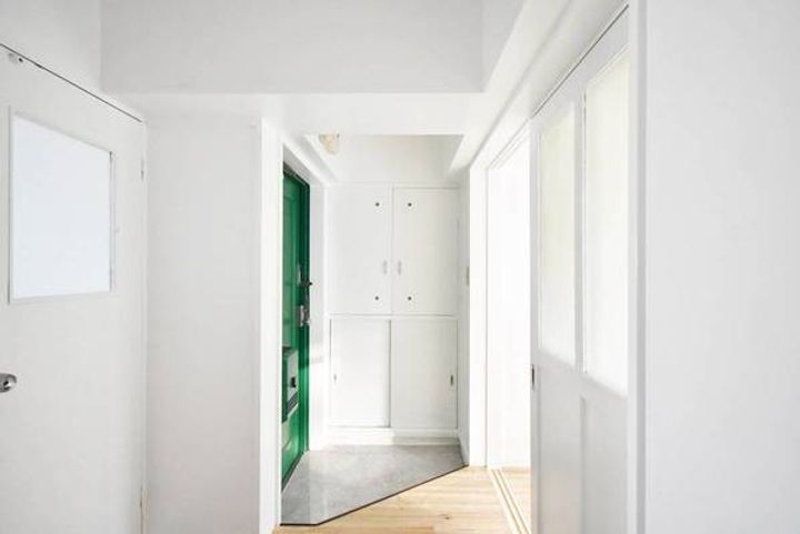 ビレッジハウス上三川南2号棟の玄関