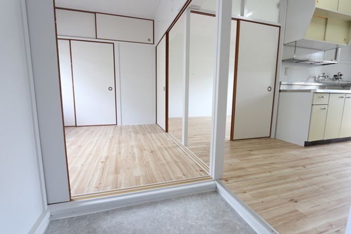 ビレッジハウス国分1号棟0506の玄関