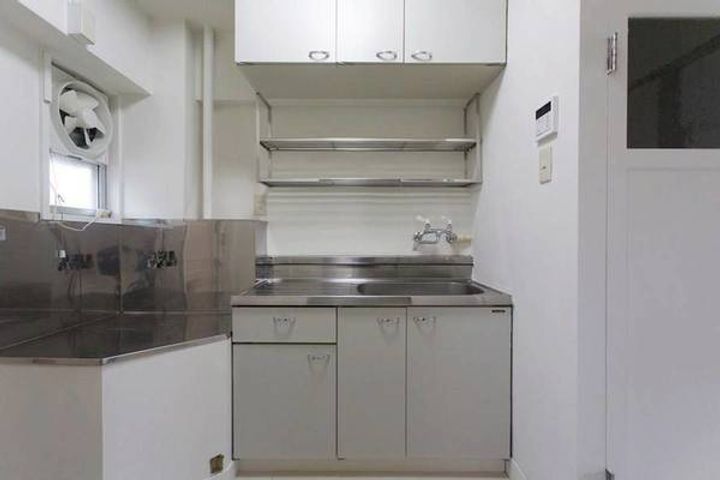 ビレッジハウス美野里1号棟のキッチン