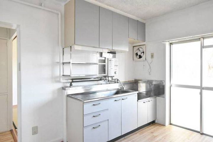 ビレッジハウス中込2号棟のキッチン