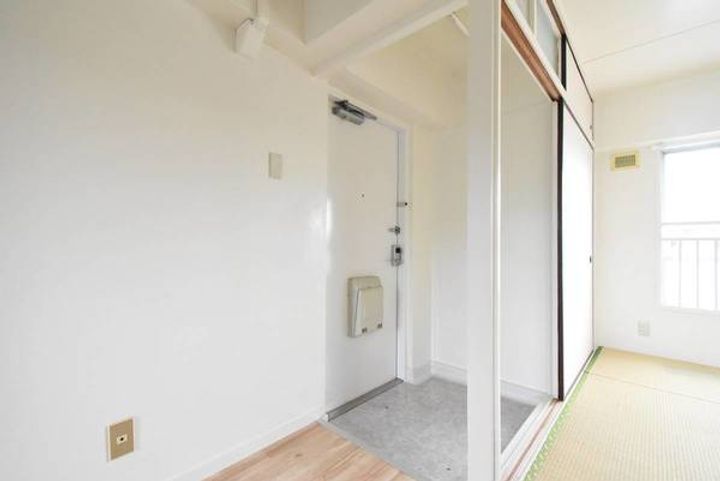 ビレッジハウス結城2号棟0208の玄関
