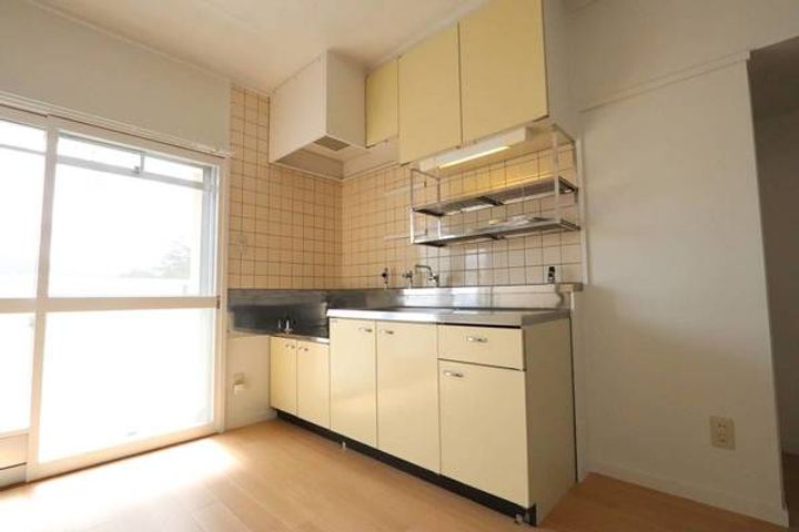 ビレッジハウスみささ1号棟のキッチン