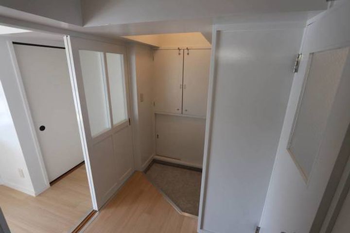 ビレッジハウスみささ1号棟の玄関