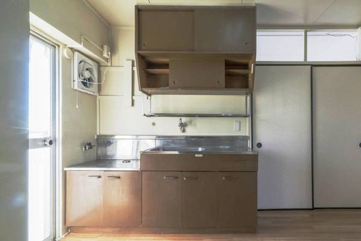 ビレッジハウス広宮沢4号棟のキッチン