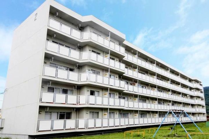 ビレッジハウス門田1号棟の外観