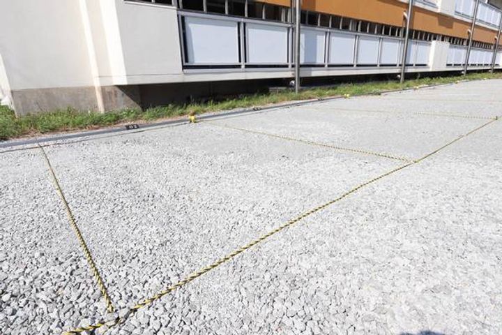 ビレッジハウス能代1号棟の外観