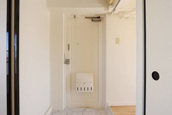 ビレッジハウス青森南4号棟0306の玄関