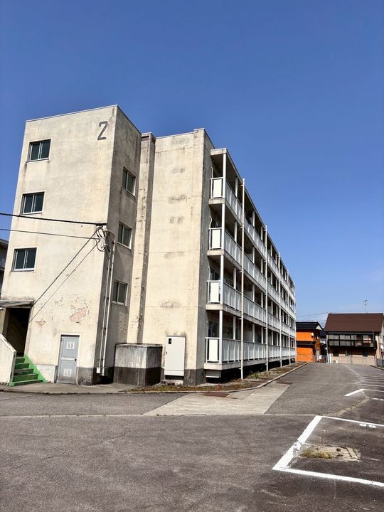 ビレッジハウス水橋2号棟の外観