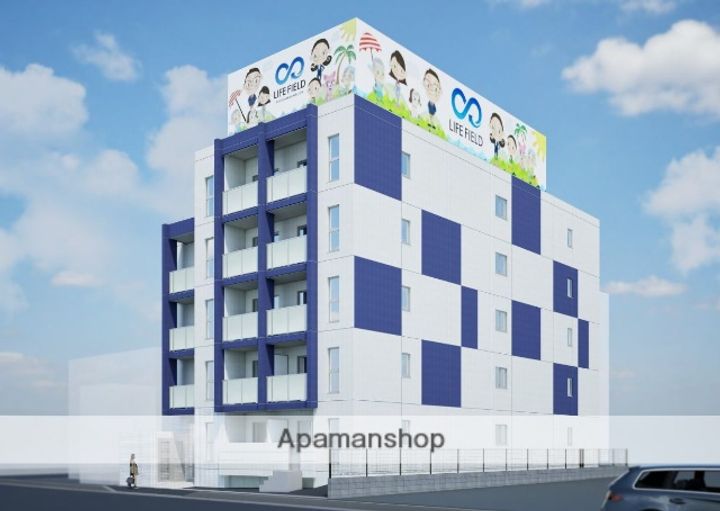 福岡県糸島市高田5丁目の賃貸マンションの外観