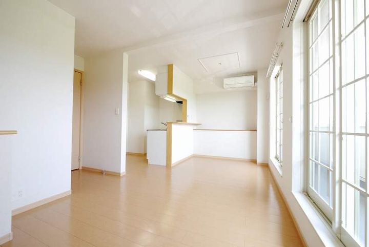 メゾン・ド・プチ・フルールⅡの居間