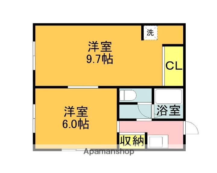メゾンドホリ207の間取り