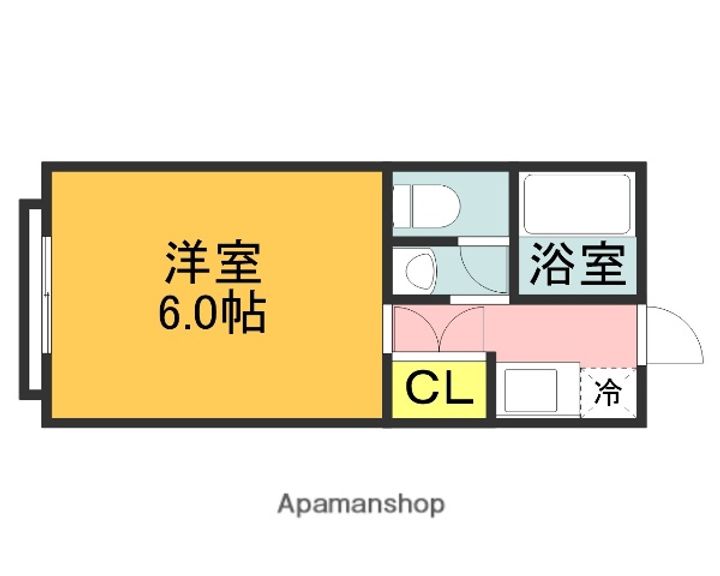 メゾンドホリ105の間取り