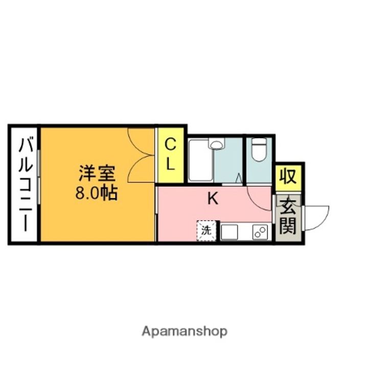 ヴィーナスⅡ202の間取り