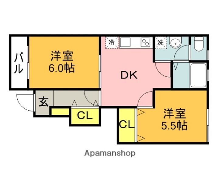 MIKIHOUSEⅣA-101の間取り