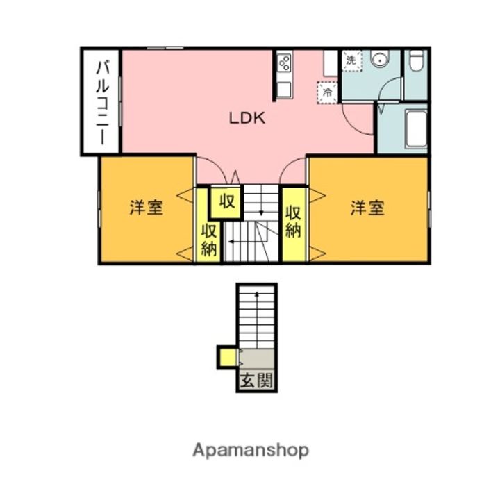 MIKIHOUSEⅣB-202の間取り