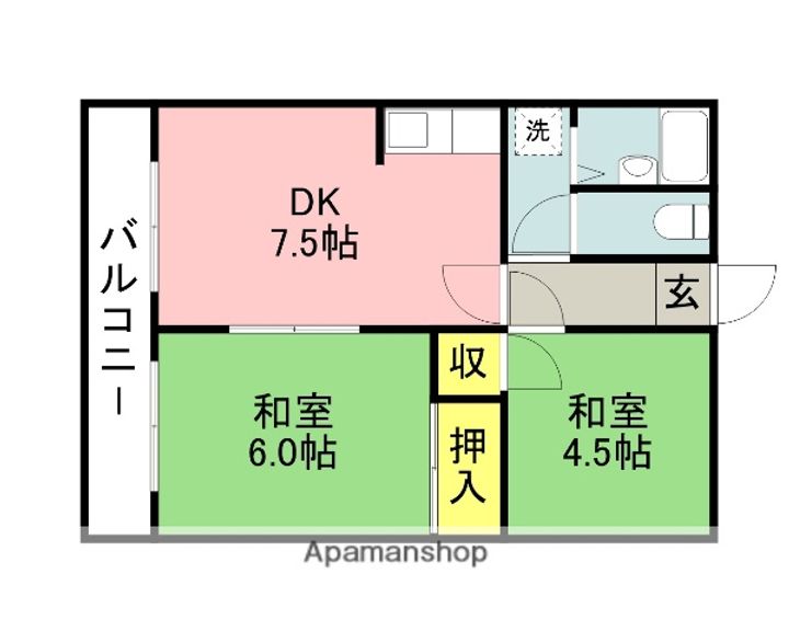 HILLS柏の森の間取り