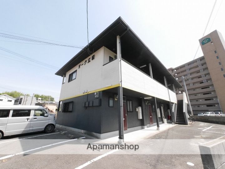 福岡県飯塚市立岩の賃貸アパートの外観