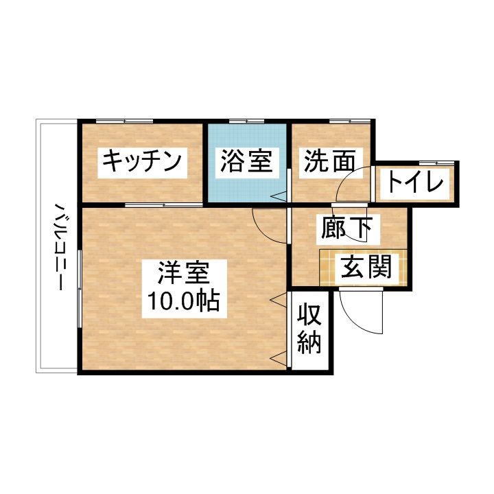 クリーク島瀬803の間取り