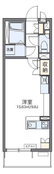 レオネクストHOPE 勝富203の間取り
