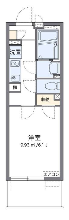 クレイノオルゲント3号204の間取り