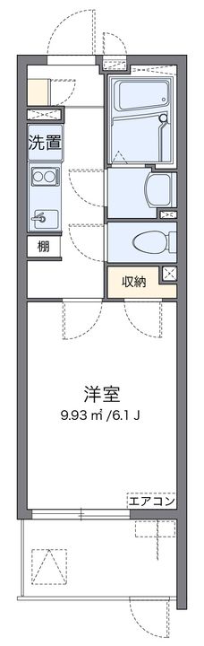 クレイノオルゲント3号105の間取り