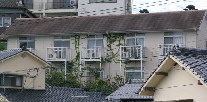 潮見コーポ203の外観