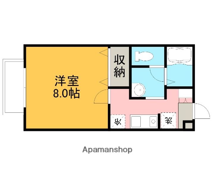 セジュールカンナⅡ101の間取り