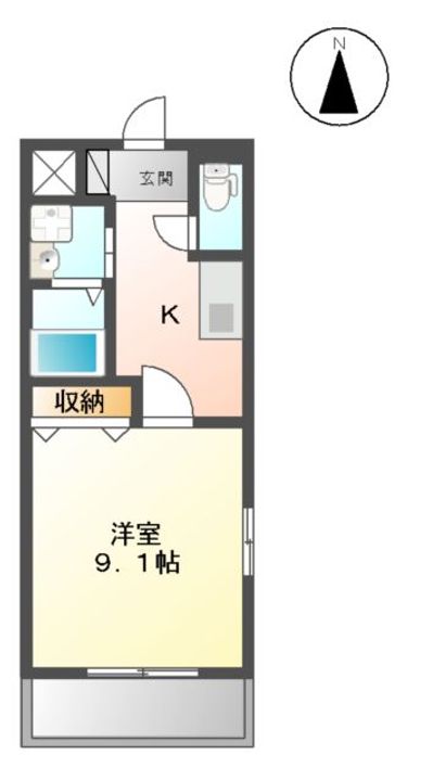 TWINKLE広田の間取り
