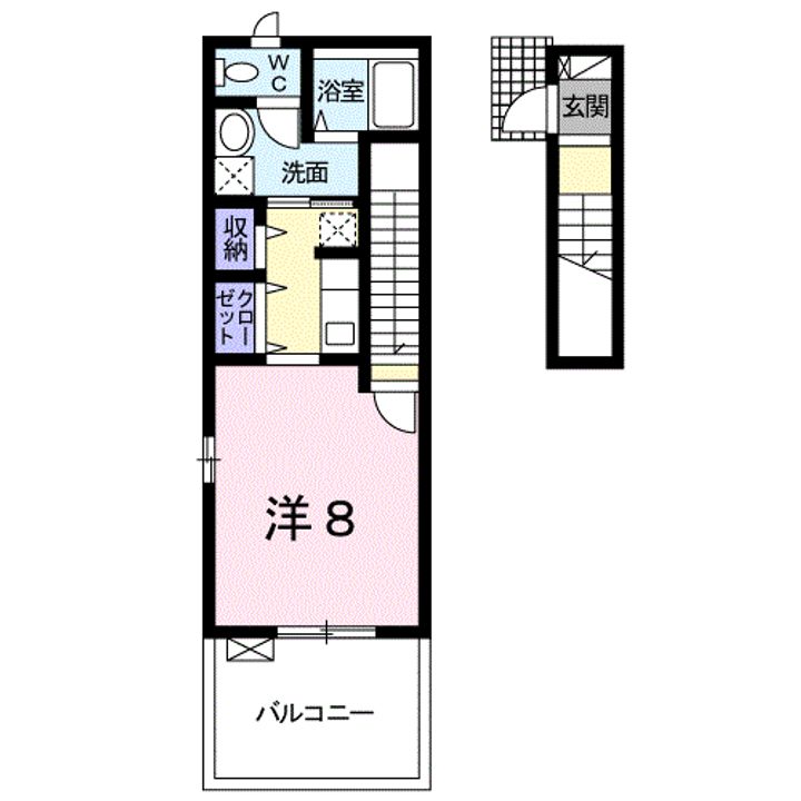 モンテカルロ Ⅱの間取り