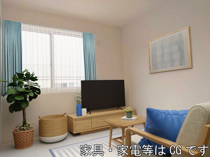 フローラ207の居間
