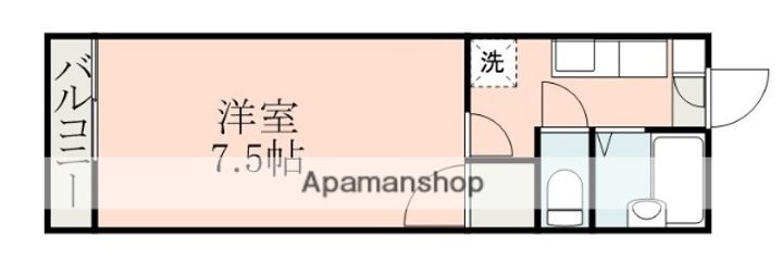 グランデル黒髪の間取り