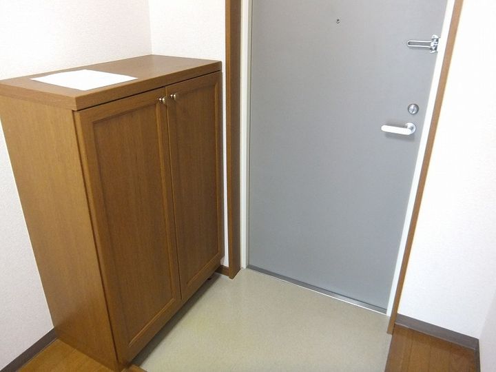 熊本県熊本市中央区本荘5丁目の賃貸マンションの玄関