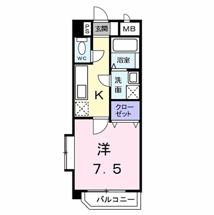 アヴァンティの間取り