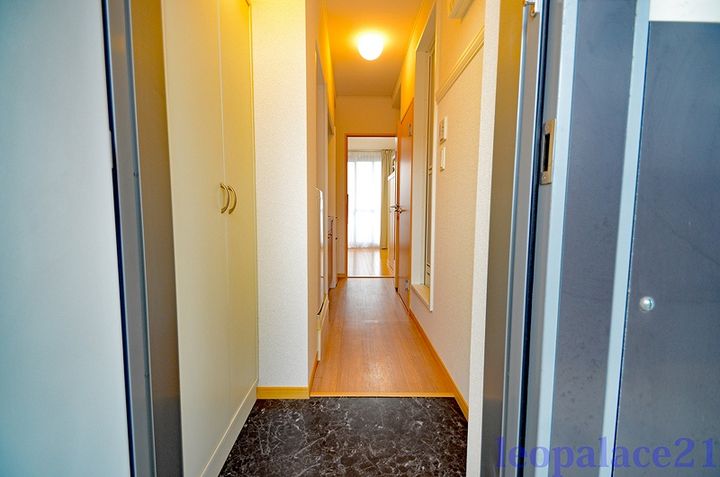 レオパレスグレース石橋104の玄関