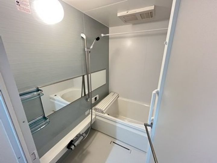 熊本県熊本市中央区壺川2丁目の賃貸マンション202の風呂